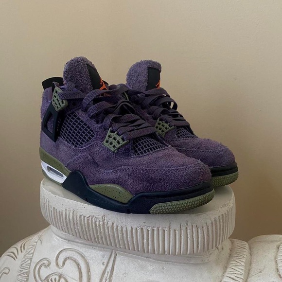 Jordan 4 Retro Canyon Purple - Picture 4 of 8